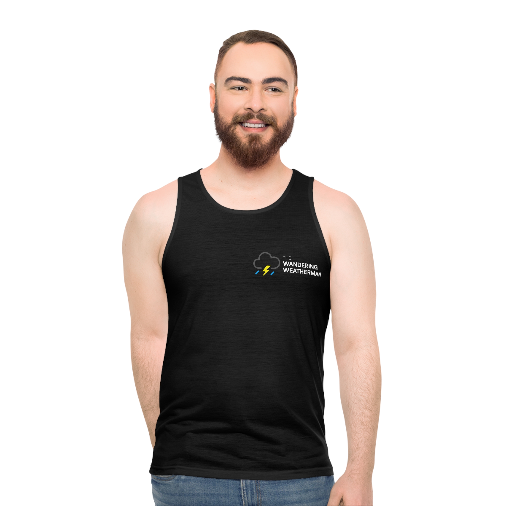 Chasing Thunder Unisex Tank Top - Storm Chaser Apparel - Image 3