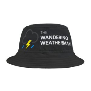 'The Wandering Weatherman' Bucket Hat - Trendy Weather Lover's Accessory
