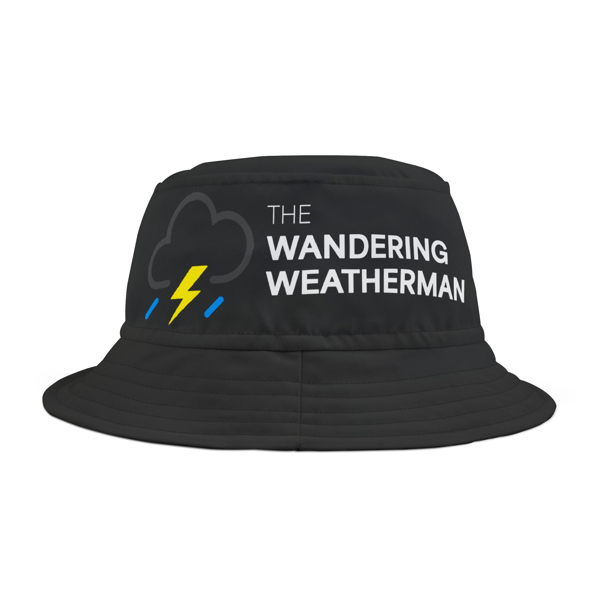 'The Wandering Weatherman' Bucket Hat - Trendy Weather Lover's Accessory