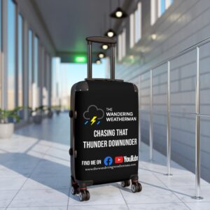 Travel Suitcase - Chasing That Thunder Downunder - Perfect for Adventure Seekers