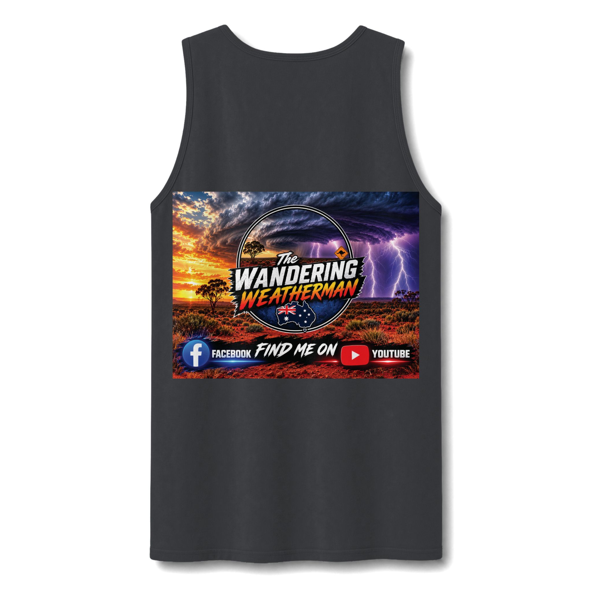Tank — The Wandering Weatherman Graphic Tank Top - Image 2