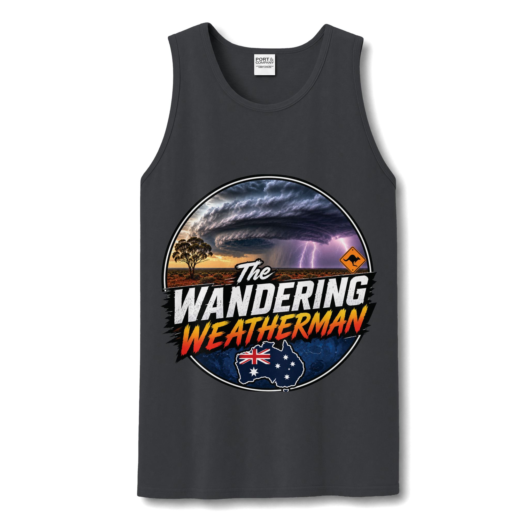 Tank — The Wandering Weatherman Graphic Tank Top